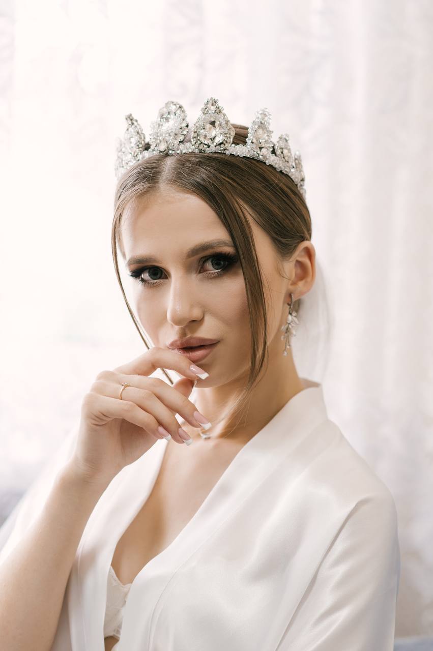 серьги невеста